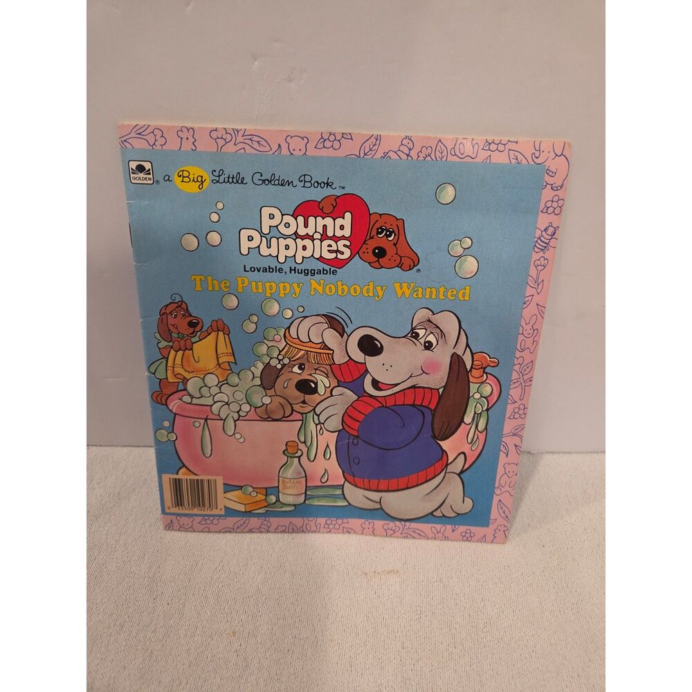 Vintage 1986 Pound Puppies The Puppy Nobody Wanted Little Golden Book Tonka